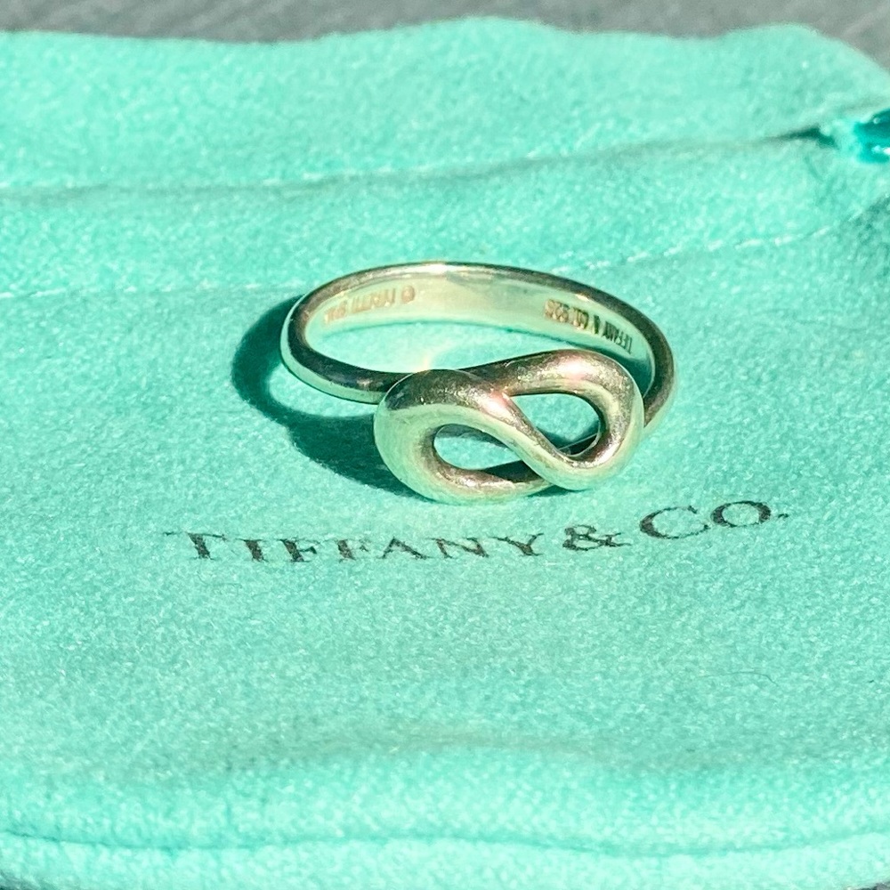 Tiffany & Co Open Wave Elsa Peretti Silver Ring